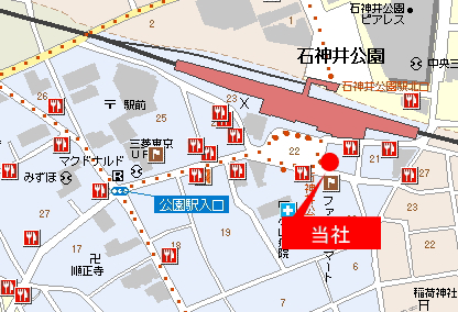 株式会社 来実屋 地図